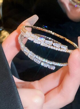 超闪手链锆石轻奢女生