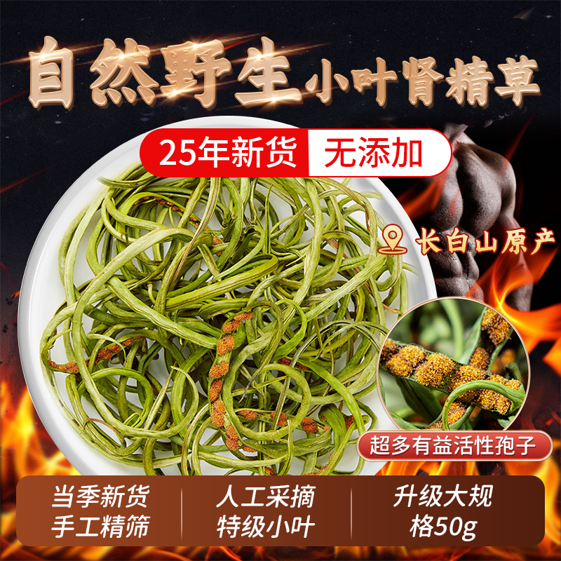 东北长白山肾精茶黄金化石草嗷嗷叫男士滋补石韦纯正野生肾精草zz