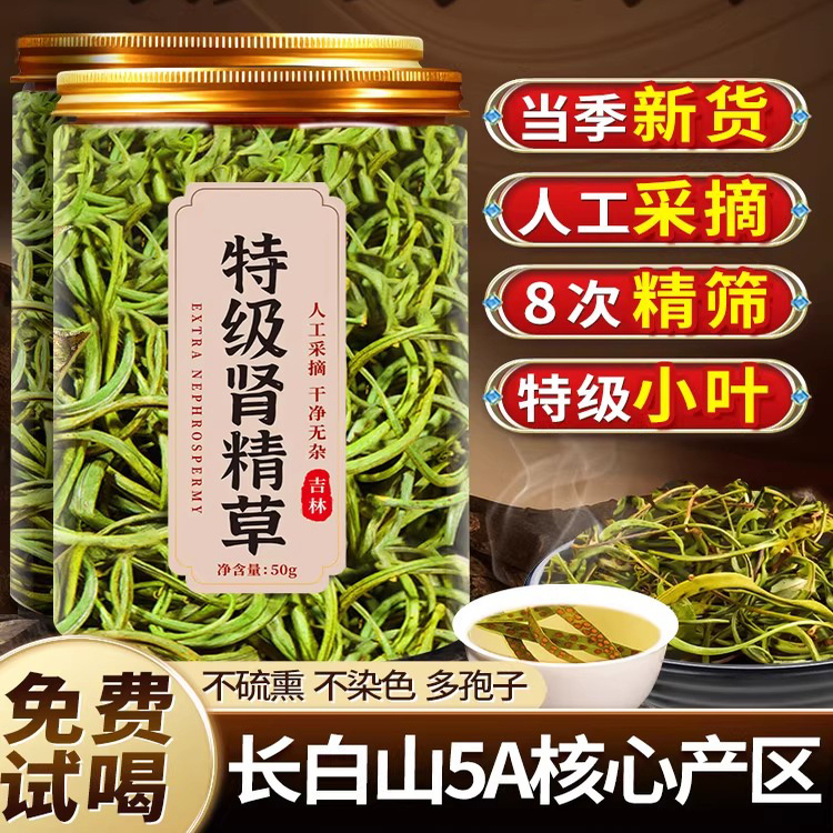 肾精草茶长白山东北干化石养生神经草黄金草茶伟肾正品野嗷嗷叫zz