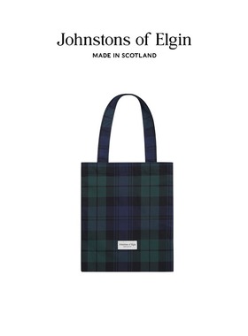 Johnstons of Elgin 经典格纹帆布袋