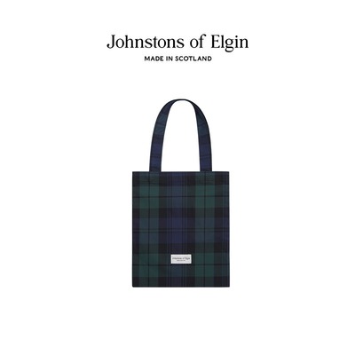 Johnstons of Elgin 经典格纹帆布袋