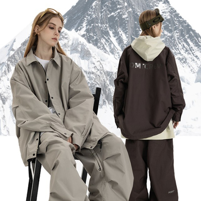 POMT宽松滑雪套装男女同款风格款