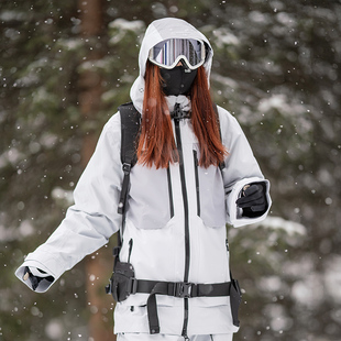 新款专业2L高端款滑雪服20k防水透气保暖防风滑雪户外男女