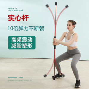 LF女人第一健身店飞立式健身棒弹力飞士力瘦身减肥菲力棒震动棒飞力仕健力棒强力杆