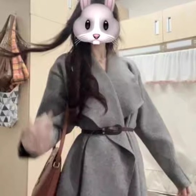 高级感收腰气质针织毛衣