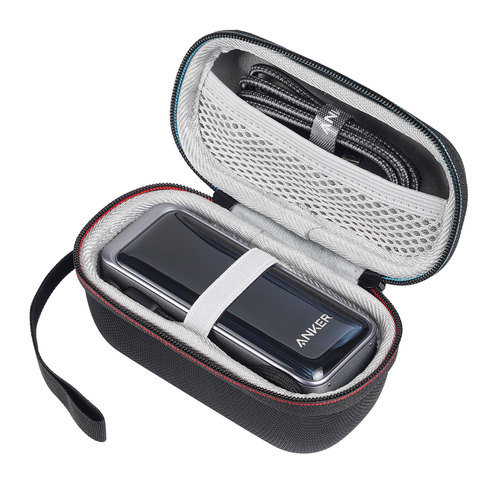 适用安克65w充电宝保护套Anker Prime二合一充电器收纳包氮化镓充电头收纳盒防震抗摔A1339移动电源袋抗压