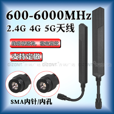 600－6000MHZ弹簧鹅颈图传天线