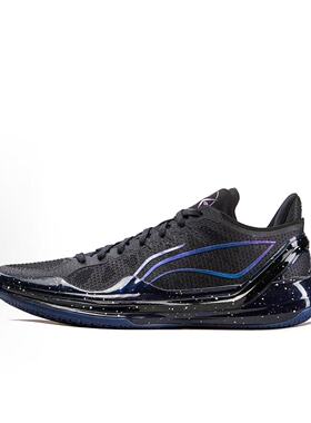 李宁 利刃4V2 篮球鞋 聚氨酯大底全掌稳定减震回弹轻便耐磨