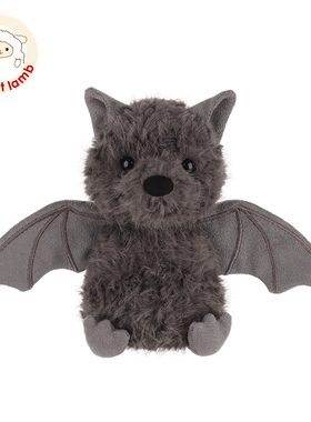 Apricot lamb神秘小蝙蝠玩偶睡觉抱公仔毛绒玩具娃娃生日礼物女生