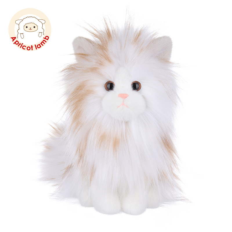 Apricotlamb西伯利亚猫毛绒玩具