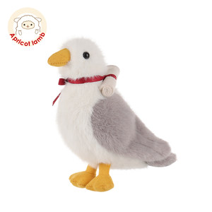 Apricot Lamb飞鸥传书毛绒玩具海鸥儿童生日礼物小鸟玩偶毛绒公仔