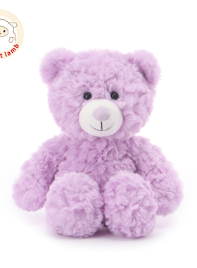 Apricot Lamb瑞可羊刷花小熊毛绒玩具安抚玩偶公仔男女孩生日礼物