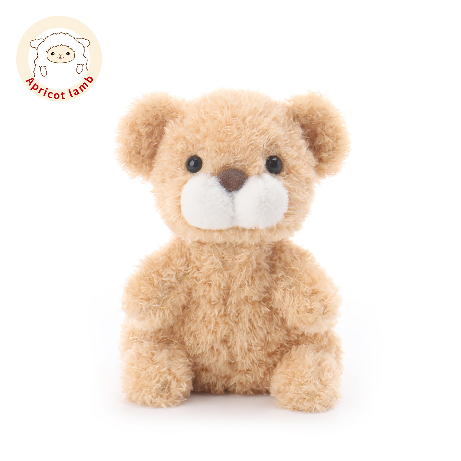Apricot lamb瑞可羊花卷小熊毛绒玩具男女孩生日礼物安抚玩偶公仔