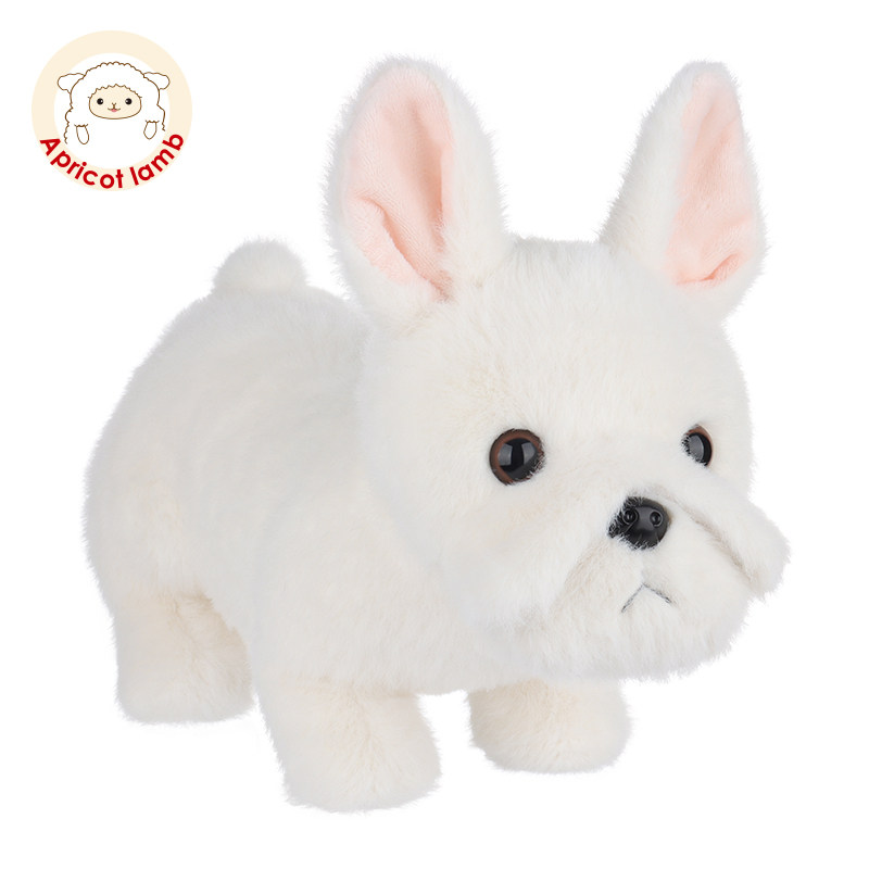 Apricot lamb迷人法斗犬玩偶可爱公仔宝宝毛绒玩具安抚娃娃小狗