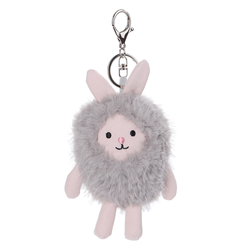 ApricotLamb萝卜兔灰色书包挂件