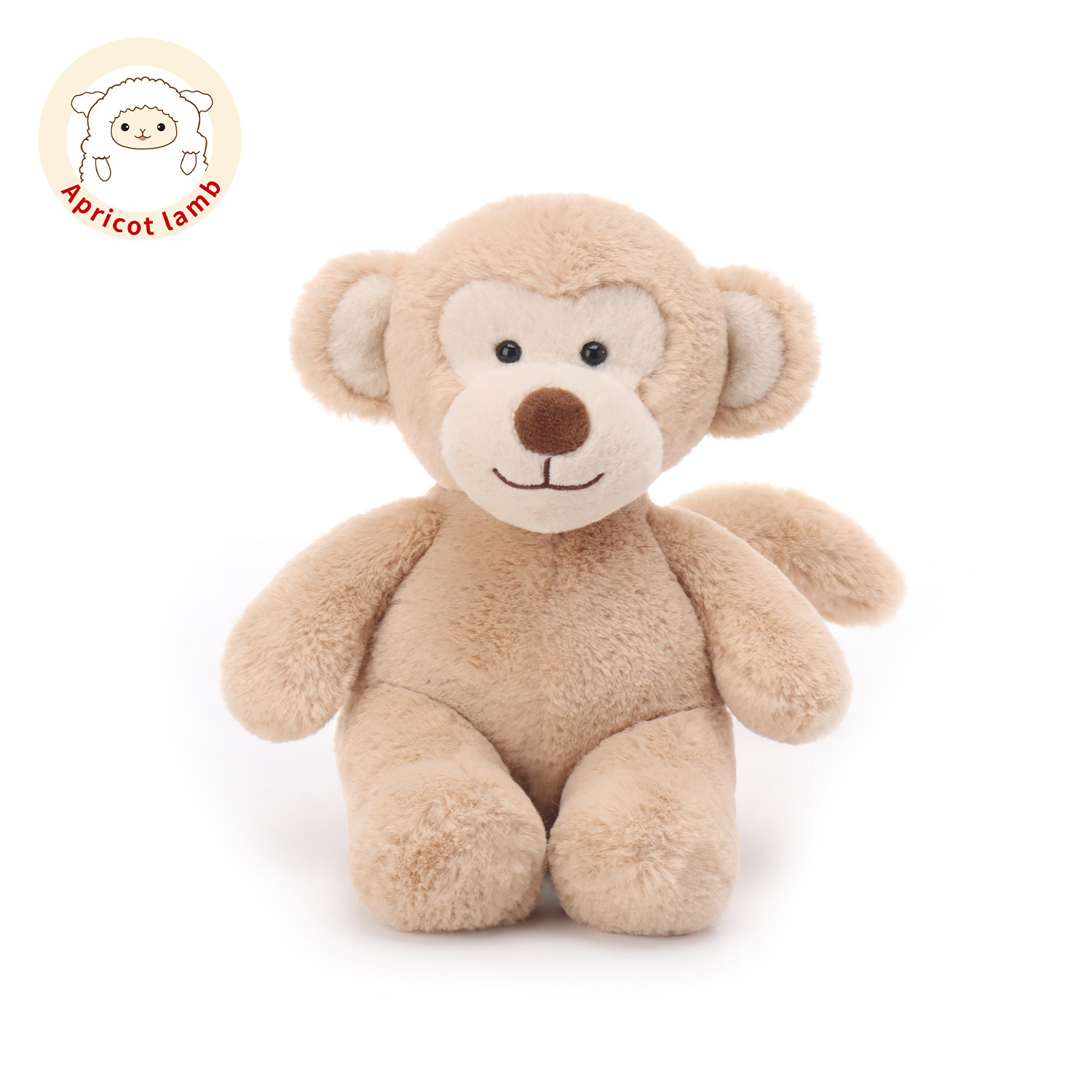 Apricot lamb瑞可羊梅森小猴毛绒玩具男女孩生日礼物安抚玩偶公仔,玩具/童车/益智/积木/模型,毛绒/玩偶/公仔/布艺类玩具,淘宝优惠券,粉丝福利购,淘宝优惠卷