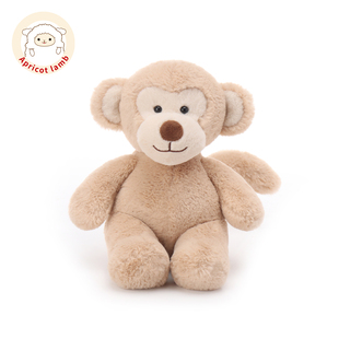 Apricot lamb瑞可羊梅森小猴毛绒玩具男女孩生日礼物安抚玩偶公仔