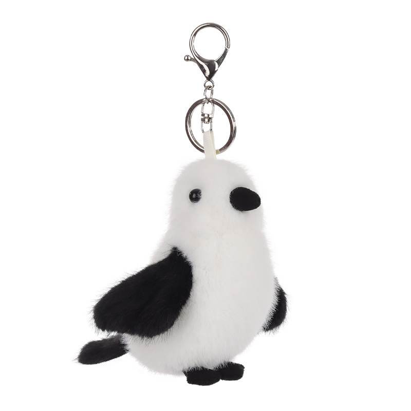 Apricot Lamb长尾山雀书包挂件公仔女生钥匙扣可爱玩偶毛绒包挂饰