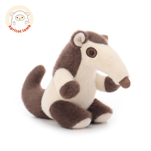 Apricot Lamb瑞可羊迟钝食蚁兽毛绒玩具儿童生日礼物安抚玩偶公仔