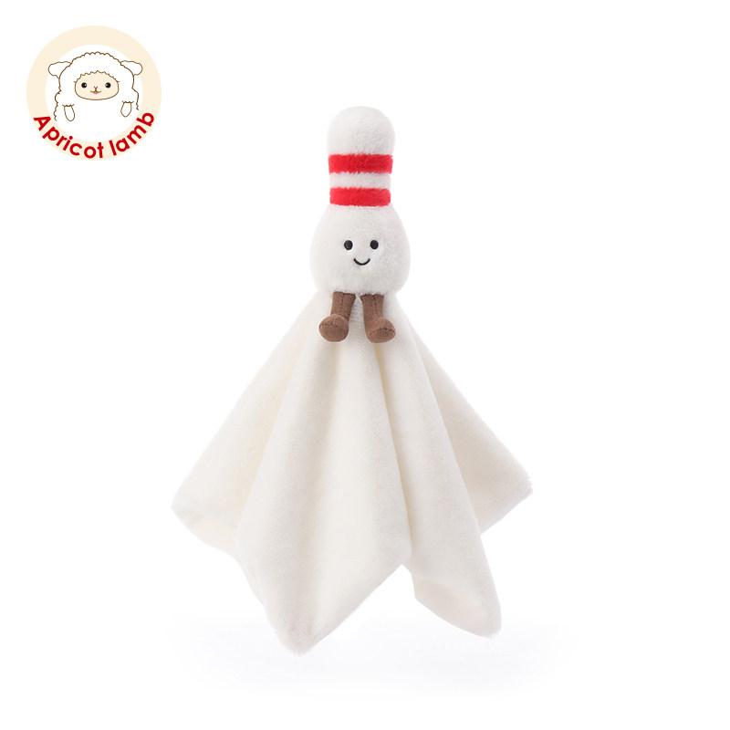 瑞可羊保龄球安抚巾婴儿可入口宝宝睡眠男女安抚玩偶儿童毛绒玩具,玩具/童车/益智/积木/模型,手偶/安抚玩偶,淘宝优惠券,粉丝福利购,淘宝优惠卷
