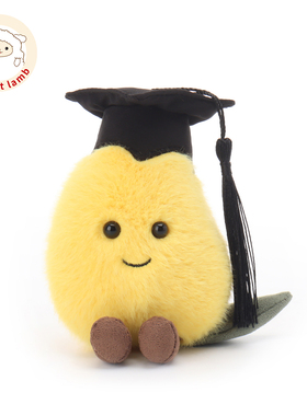Apricot Lamb瑞可羊毕业芒果毛绒玩具安抚玩偶公仔男女孩生日礼物