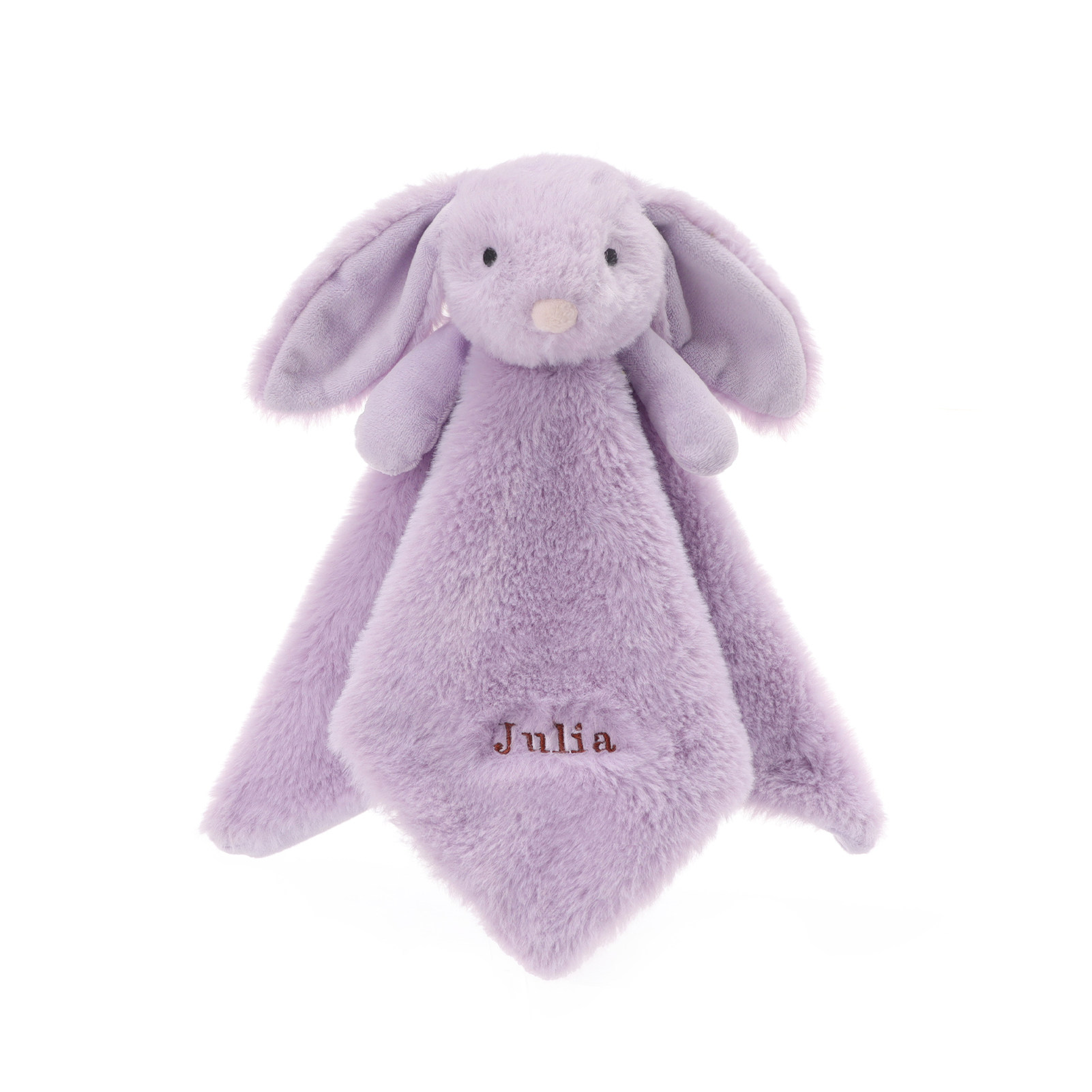 Apricot lamb瑞可羊紫色小兔安抚巾宝宝安抚毛绒玩具中英文定制款,玩具/童车/益智/积木/模型,毛绒/玩偶/公仔/布艺类玩具,淘宝优惠券,粉丝福利购,淘宝优惠卷