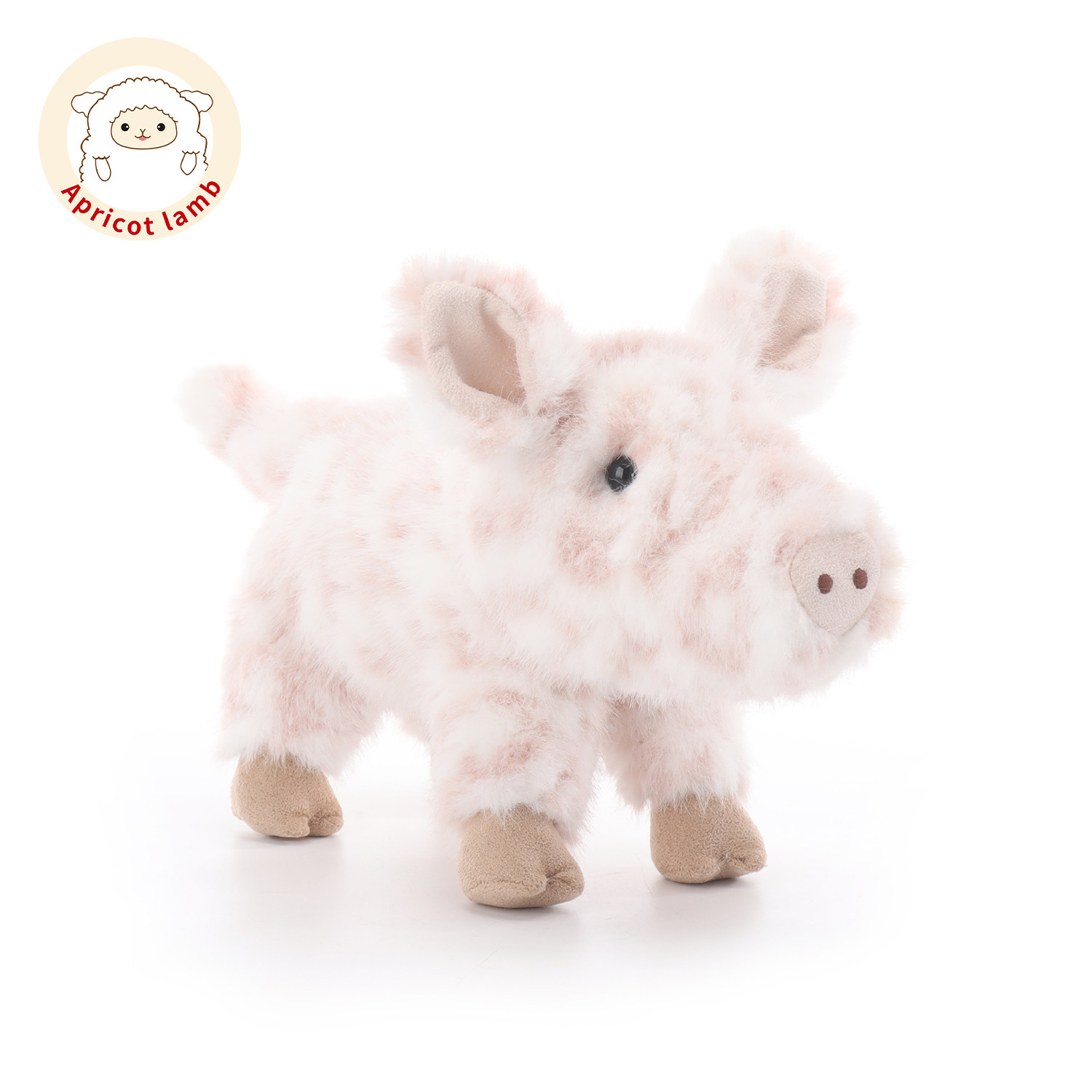 Apricot Lamb瑞可羊撒欢斑点猪毛绒玩具男女生日礼物安抚玩偶公仔