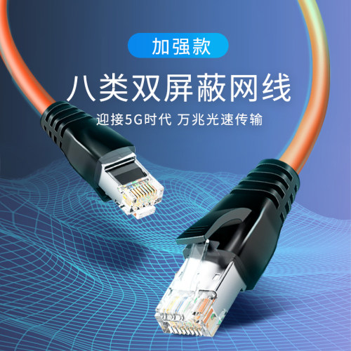 双屏蔽服务器交换机网络跳线
