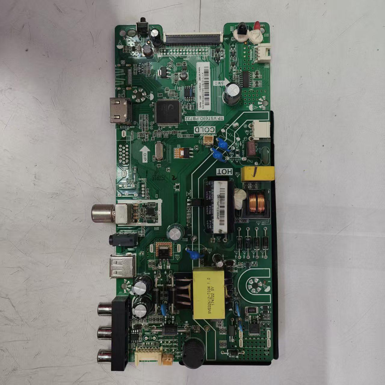 原装拆机康佳LED32F1000主板TP.VST69D.PB732屏72001780YT 1780YT