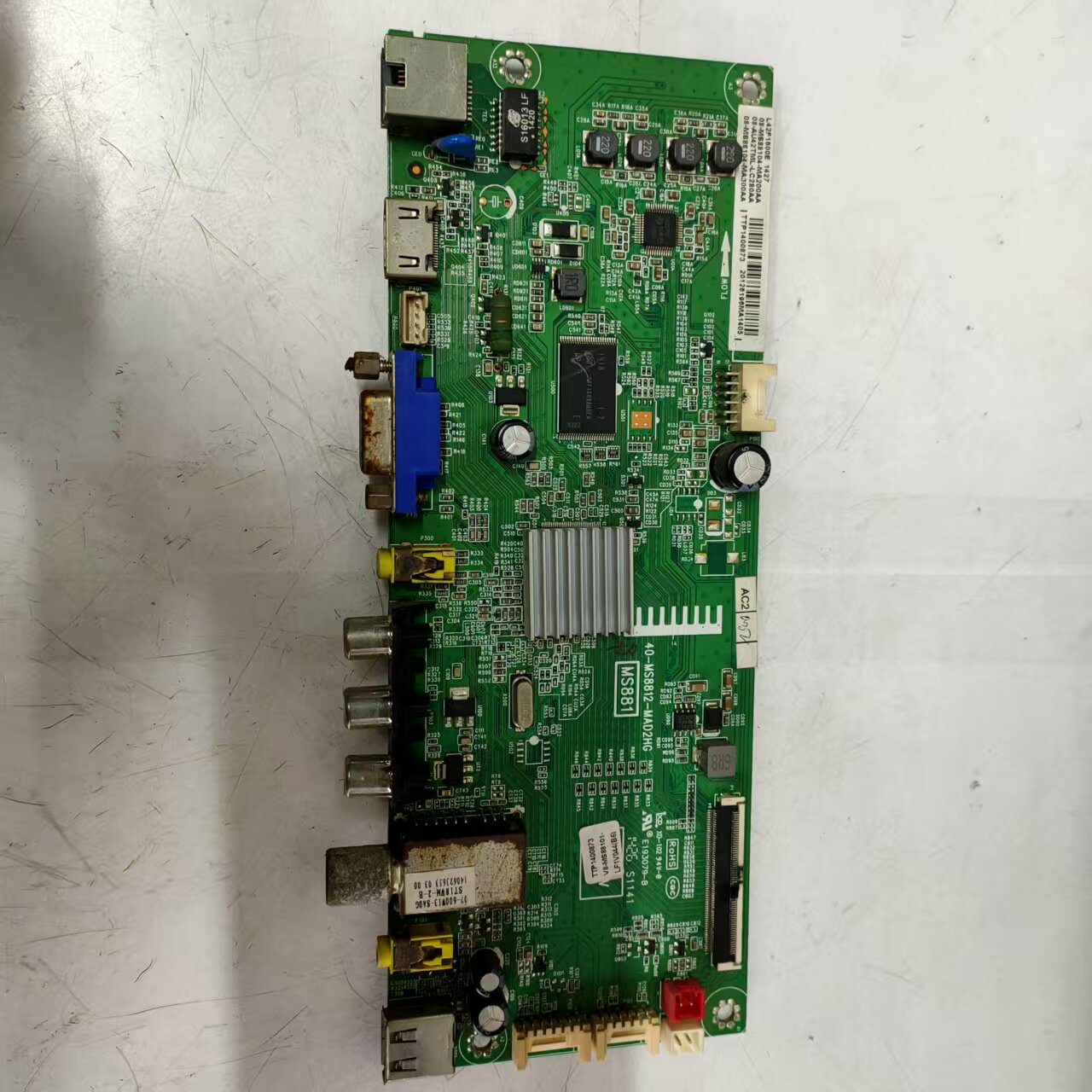 原装拆机TCL L42F1600E 主板40-MS8812-MAD2HG配屏LVF420NDAL