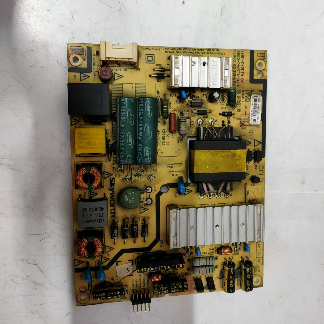 原装拆机创维42E360E 电源板168P-P42ETN-01 5800-P42ETN-0110