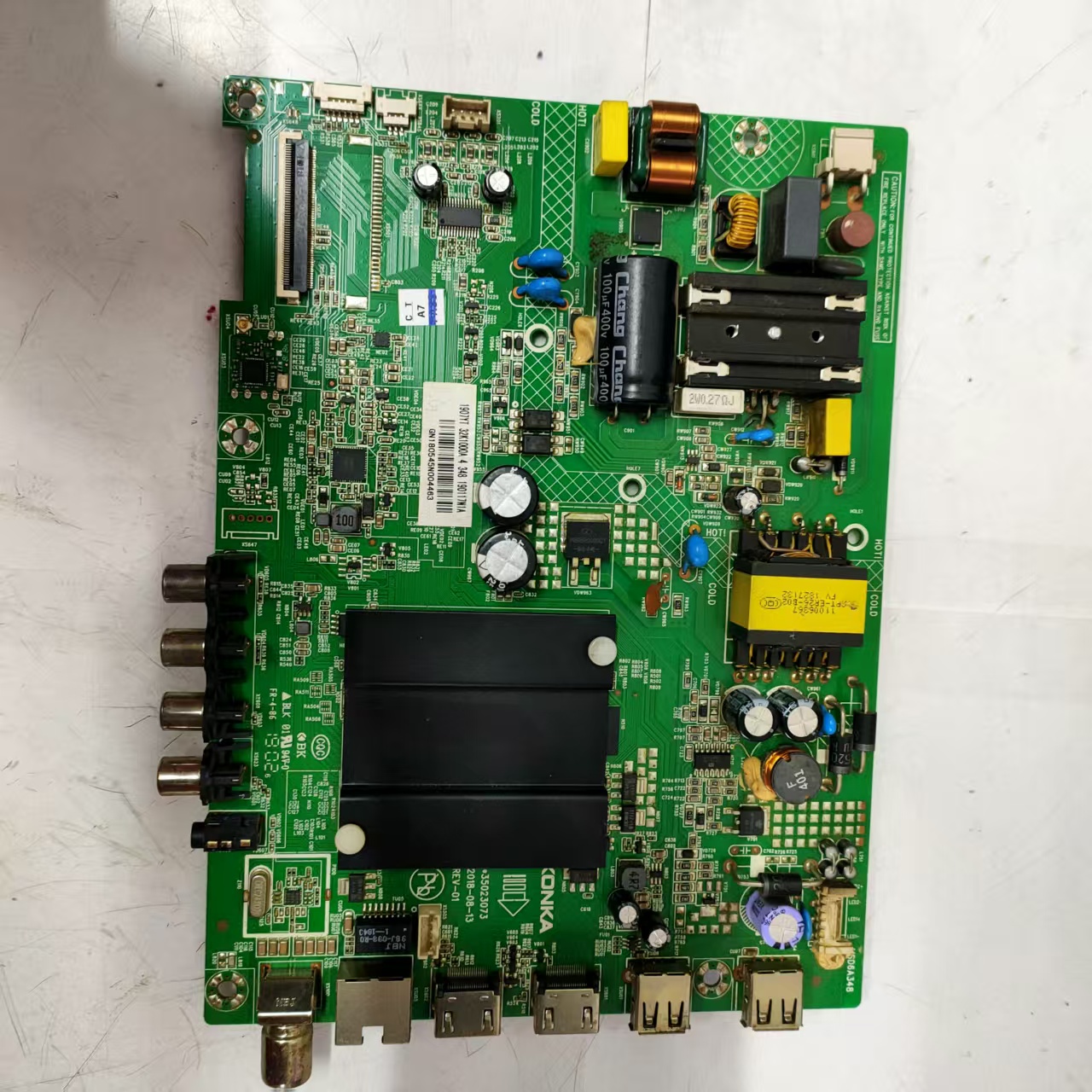 原装拆机康佳 LED32K1000A主板35023073配屏72001907YT 1907YT