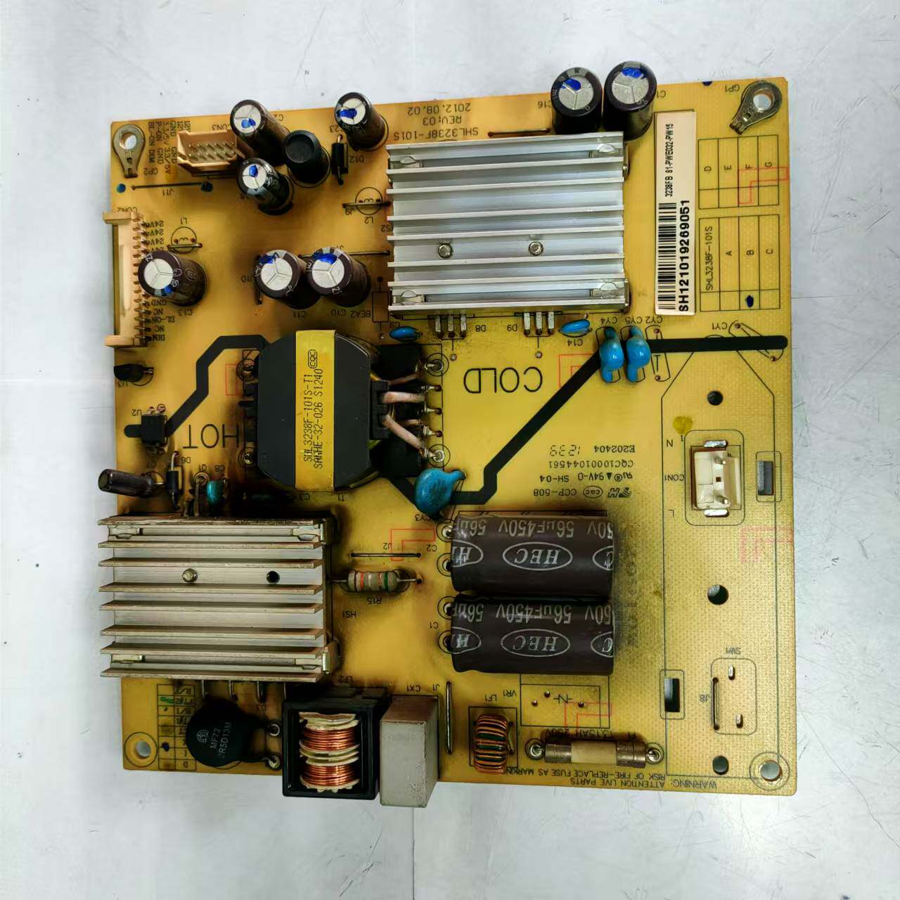 原装拆机TCL L32F2360 电源板 SHL3238F-101S 81-PWE032-PW15