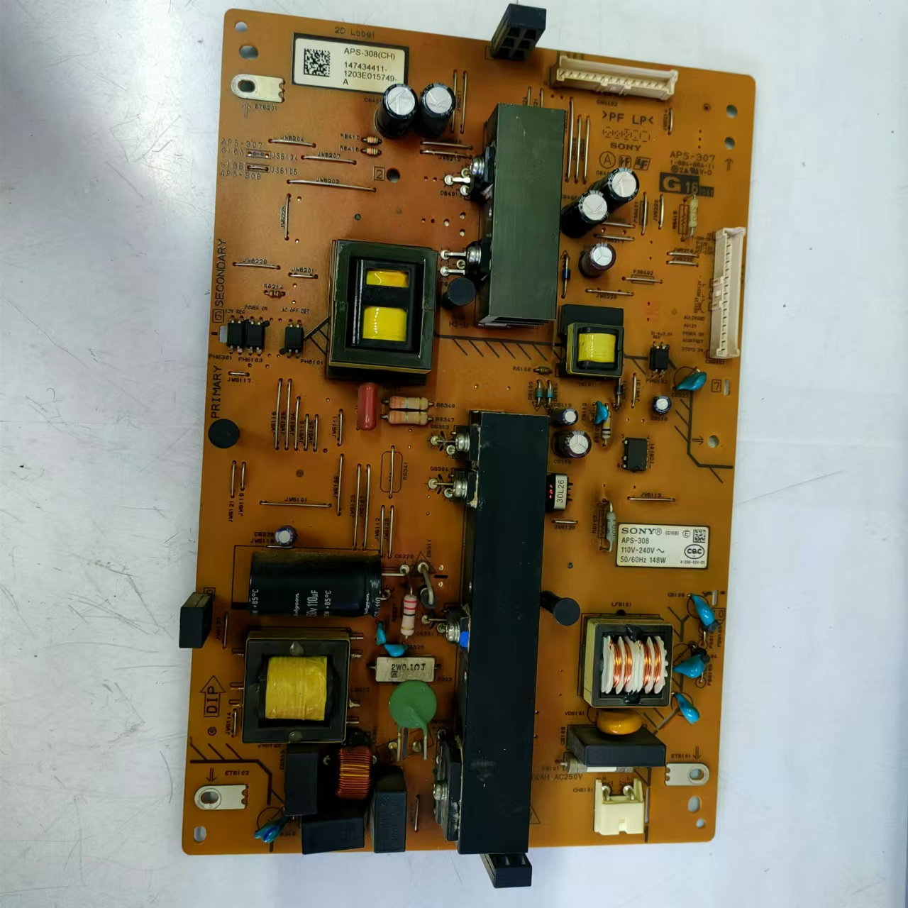 原装拆机索尼KLV-42EX410电源板APS-307 1-884-864-11实图