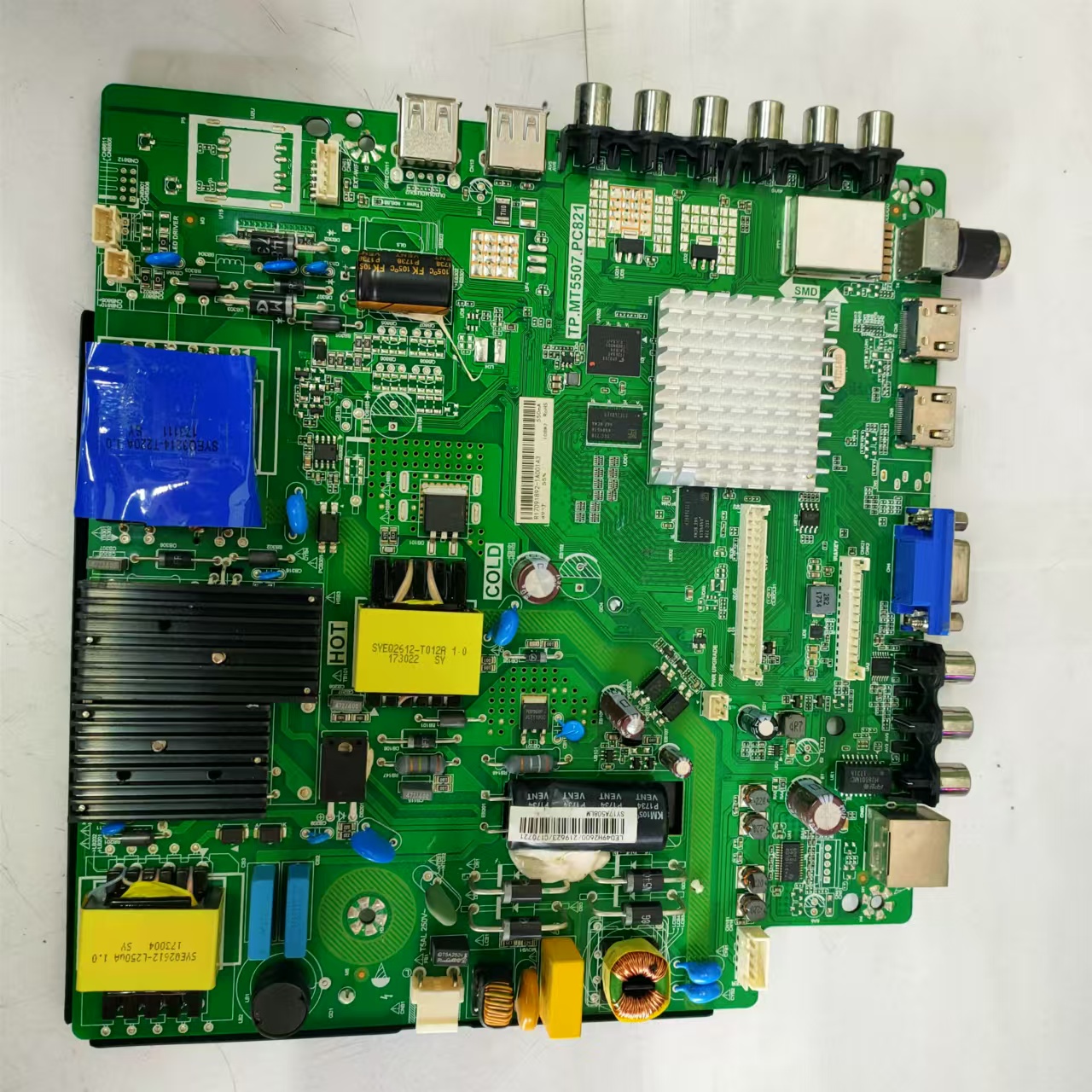 坏板 拆机海信 LED49H2600 主板 TP.MT5507.PC821屏JHD490N2F81