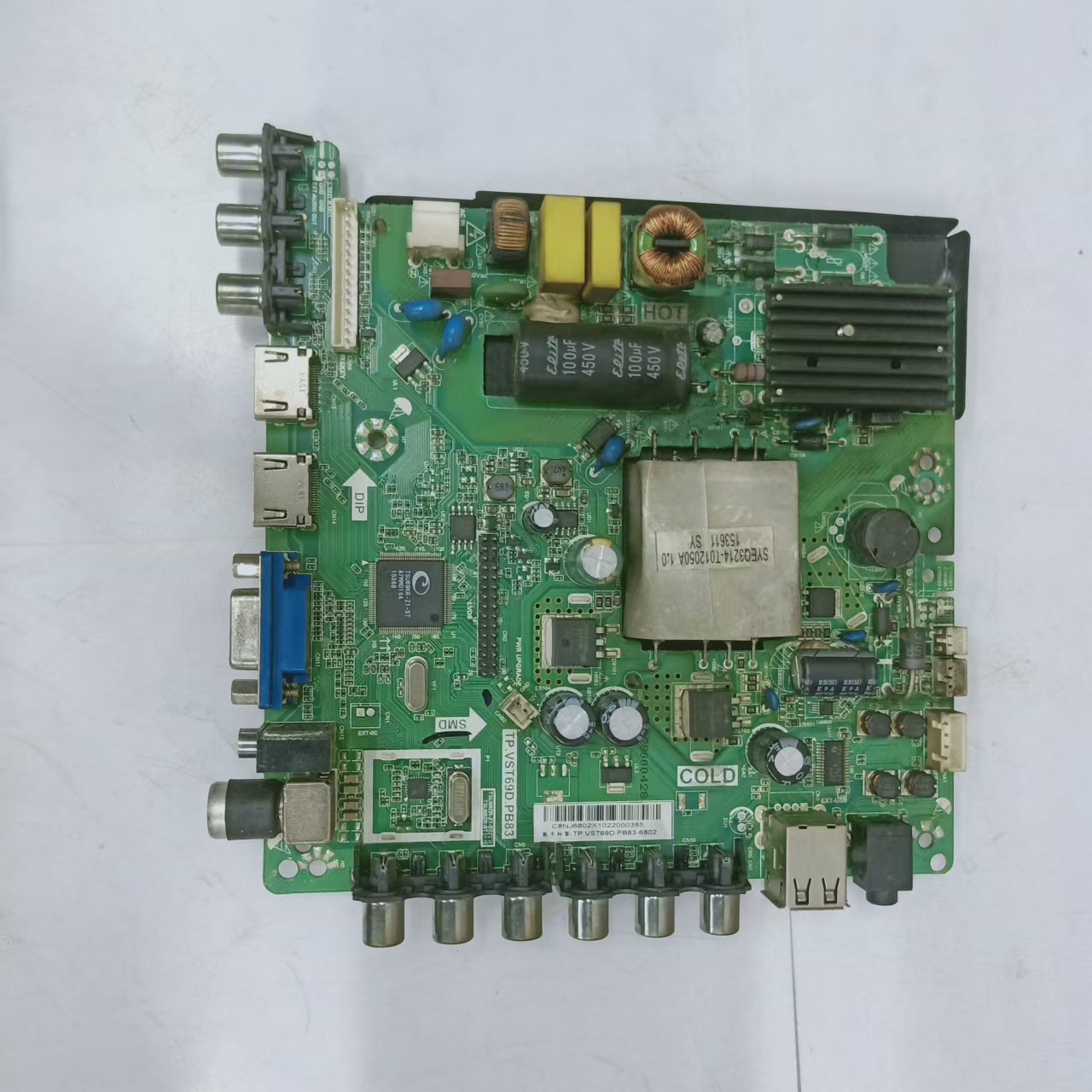 原装拆机海尔LE39B3300W主板TP.VST69D.PB83 屏LC390TU1A实图