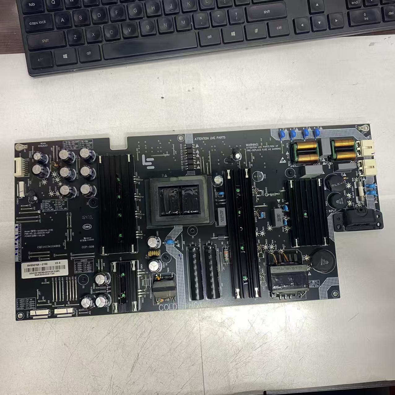 原装拆乐视X50 L504FCNN电源板SHG5016A-215E 25-DB4535-X2P V2.0
