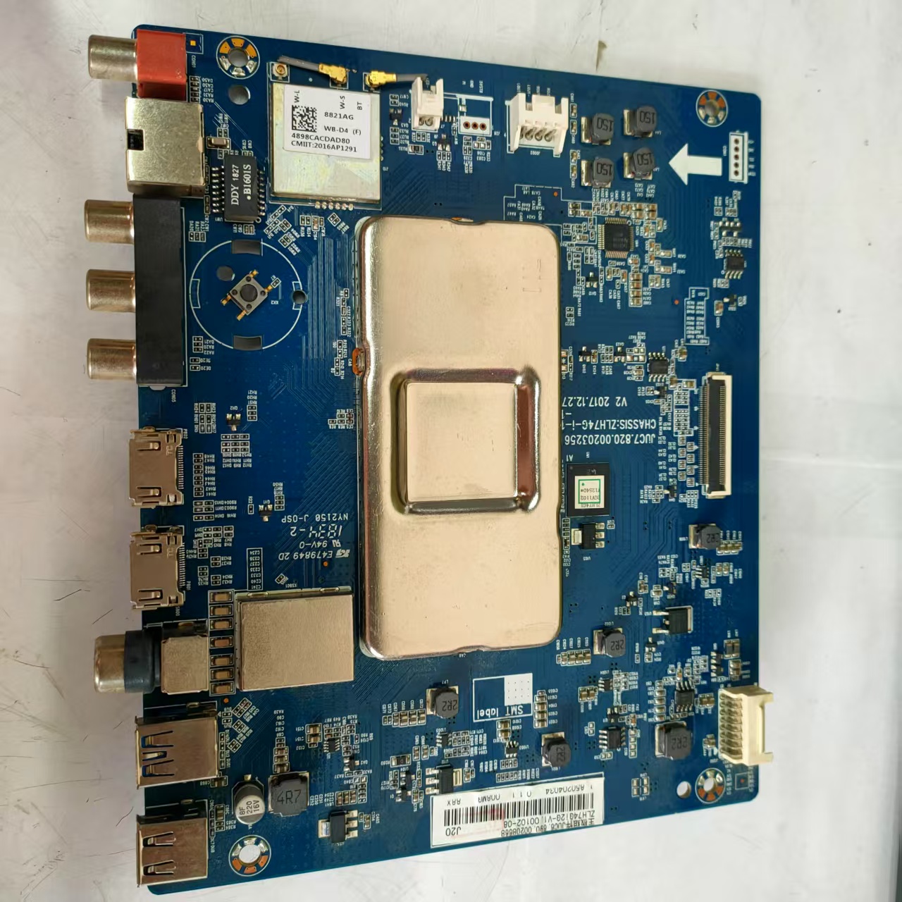 原装拆机长虹 60D6P 55D6P主板JUC7.820.00203256 屏C600U17-E3-L