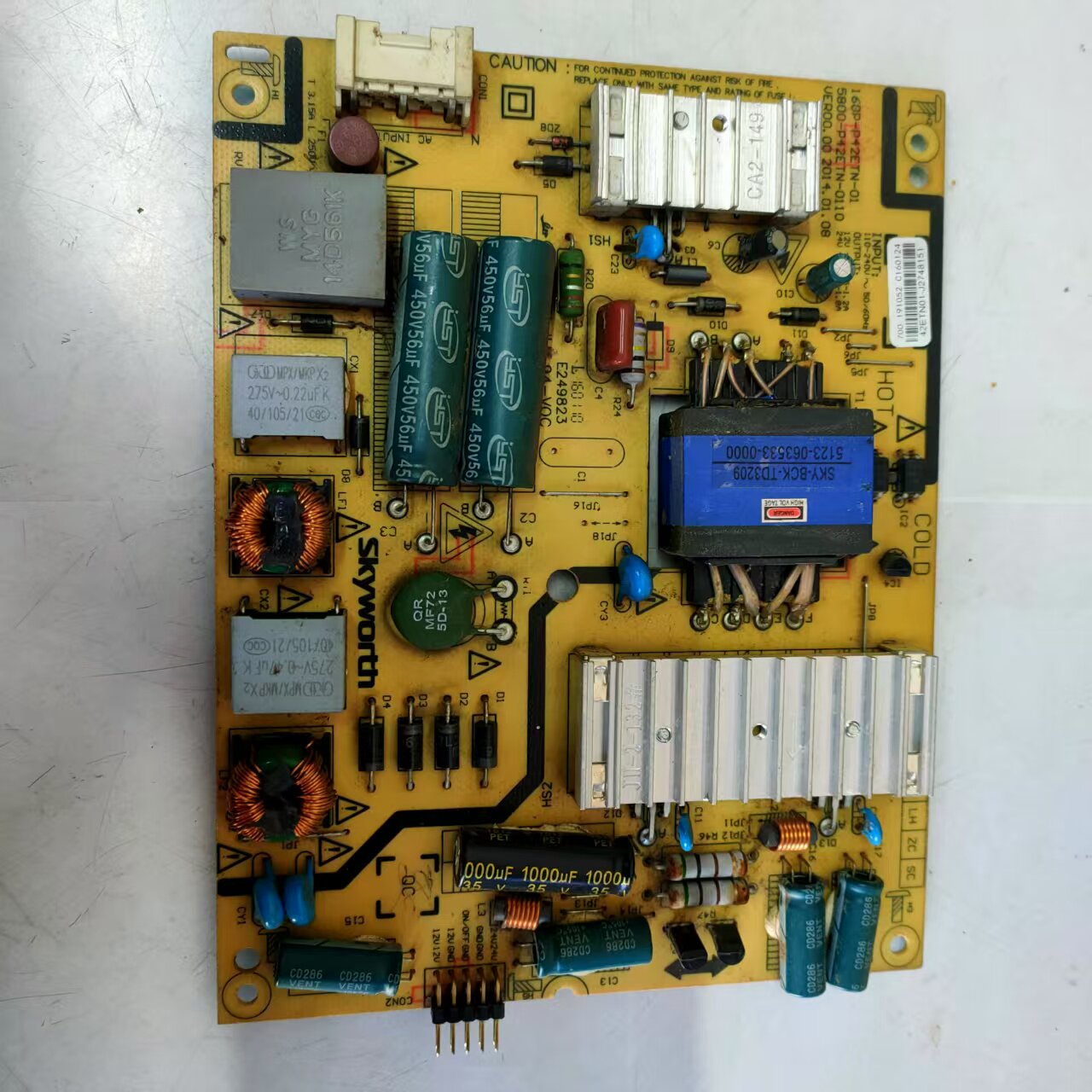 原装创维40E360E 42E360E电源板5800-P42ETN-0110 168P-P42ETN-01