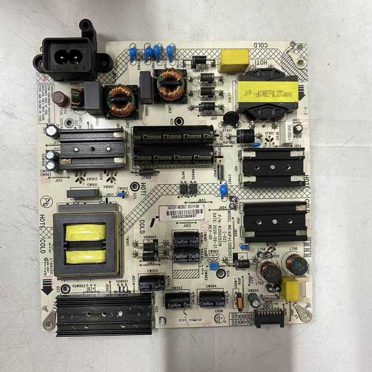 原装拆机康佳LED55G9Q 55G5U液晶电视电源板35025219 34023624