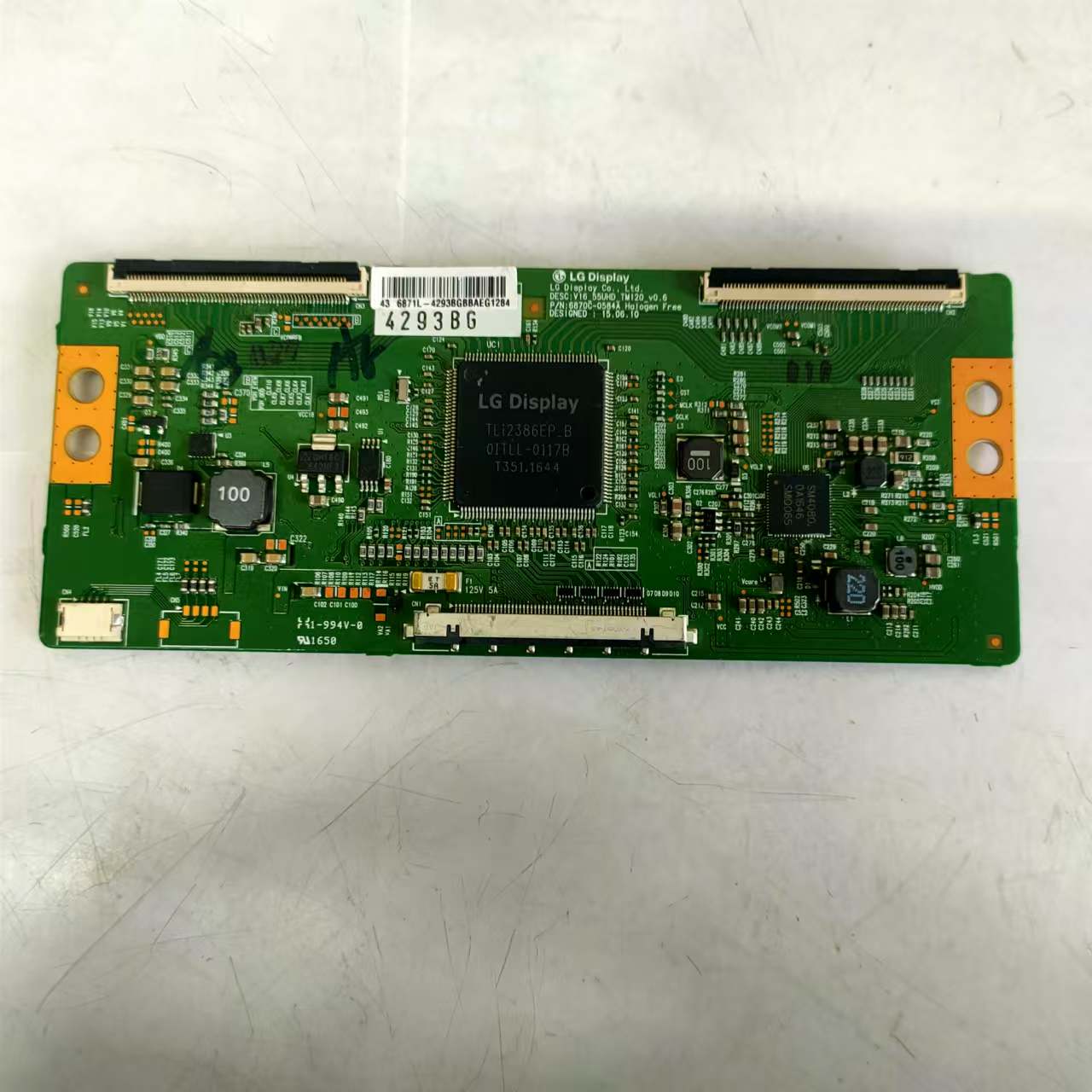 43寸 一个电感原装创维55V5逻辑板 6870C-0584A