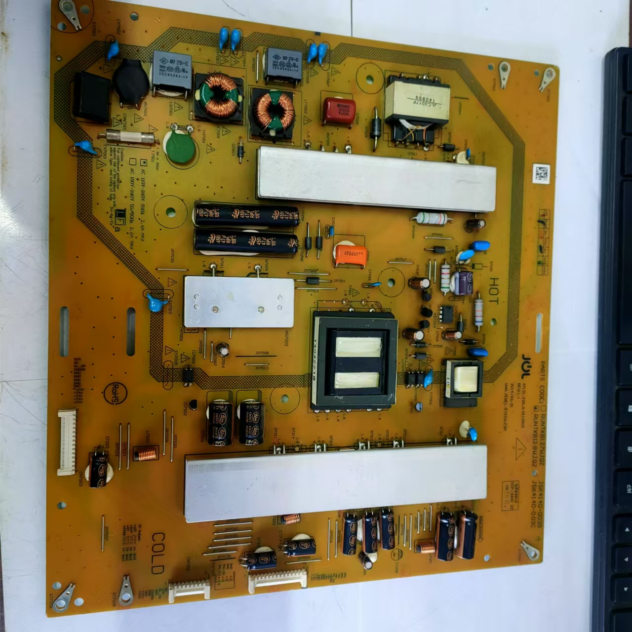 原装拆机夏普LCD-50U1A/50DS80电源板RUNTKB128WJQZ JSK4140-003C