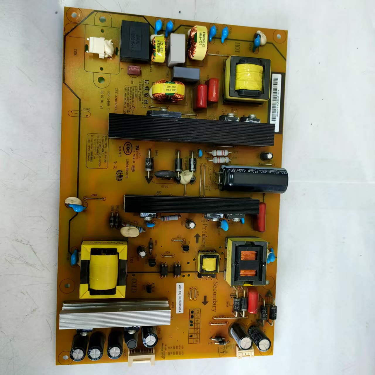 原装拆机长虹55D2000i 55U1A电源板XR7.820.487V1.1 HSL70D-2MD