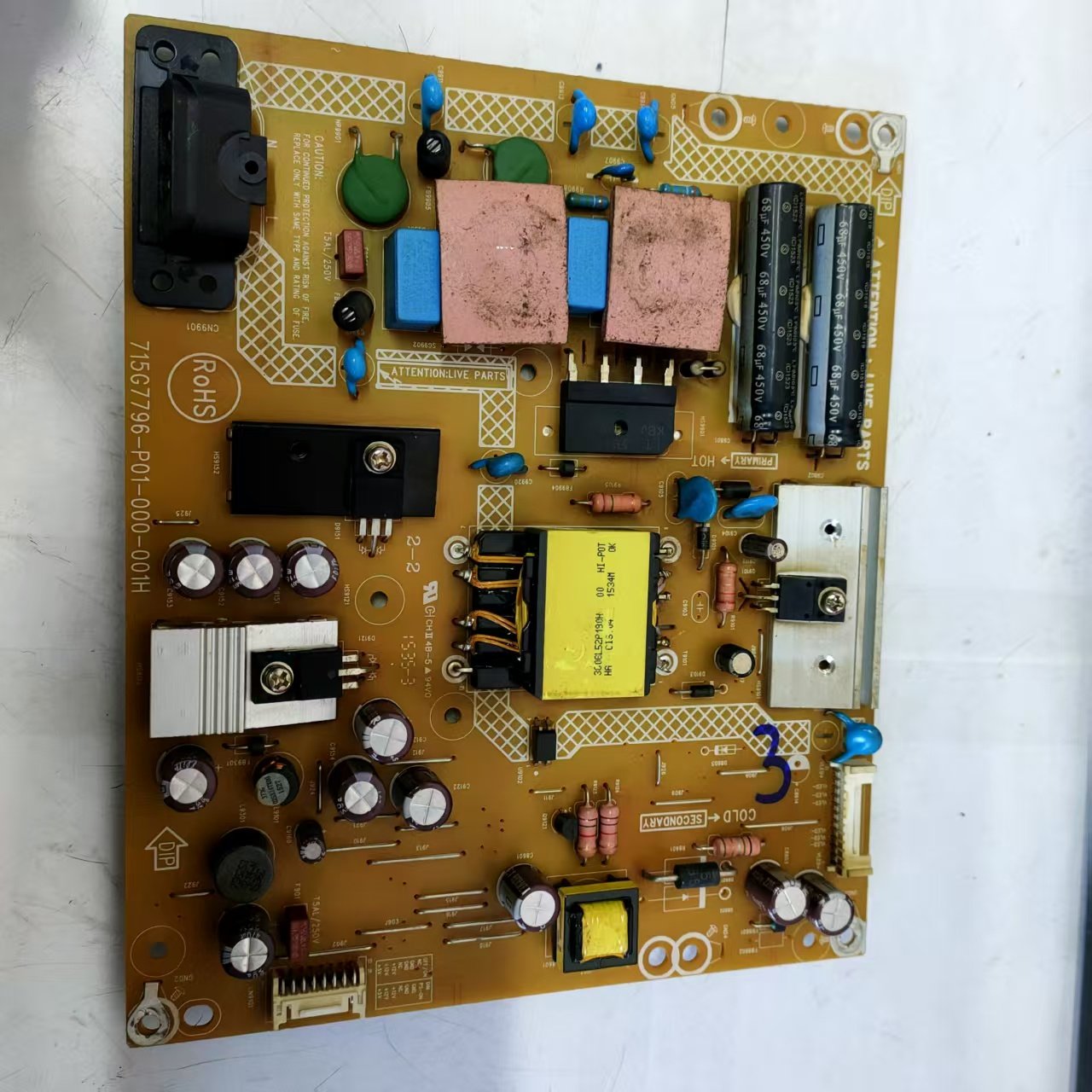 原装拆机飞利浦BDM4001电源板 715G7796-P01-000-001H 实图,电子元器件市场,其它电脑元件/零配件,淘宝优惠券,粉丝福利购,淘宝优惠卷