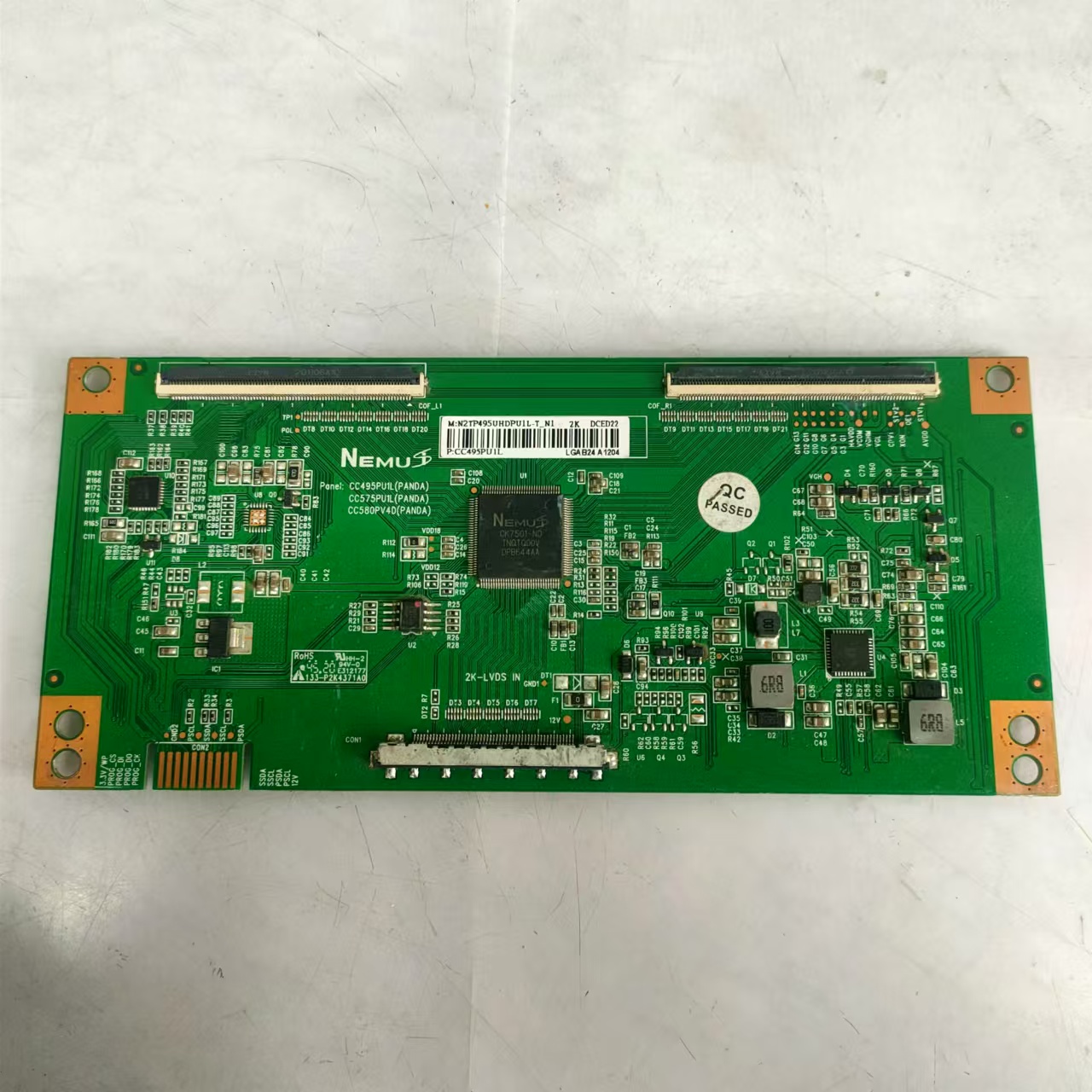 原装拆机熊猫2K屏逻辑板N2TP495UHDPU1L-T-N1 2K CC495PU1L