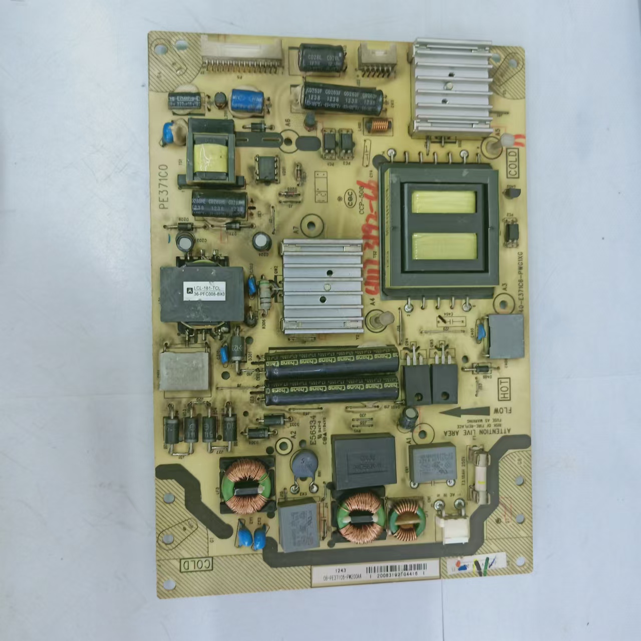 原装TCL L42E5300D电源板40-E371C6-PWG1XG 08-PE371C6-PW200AA