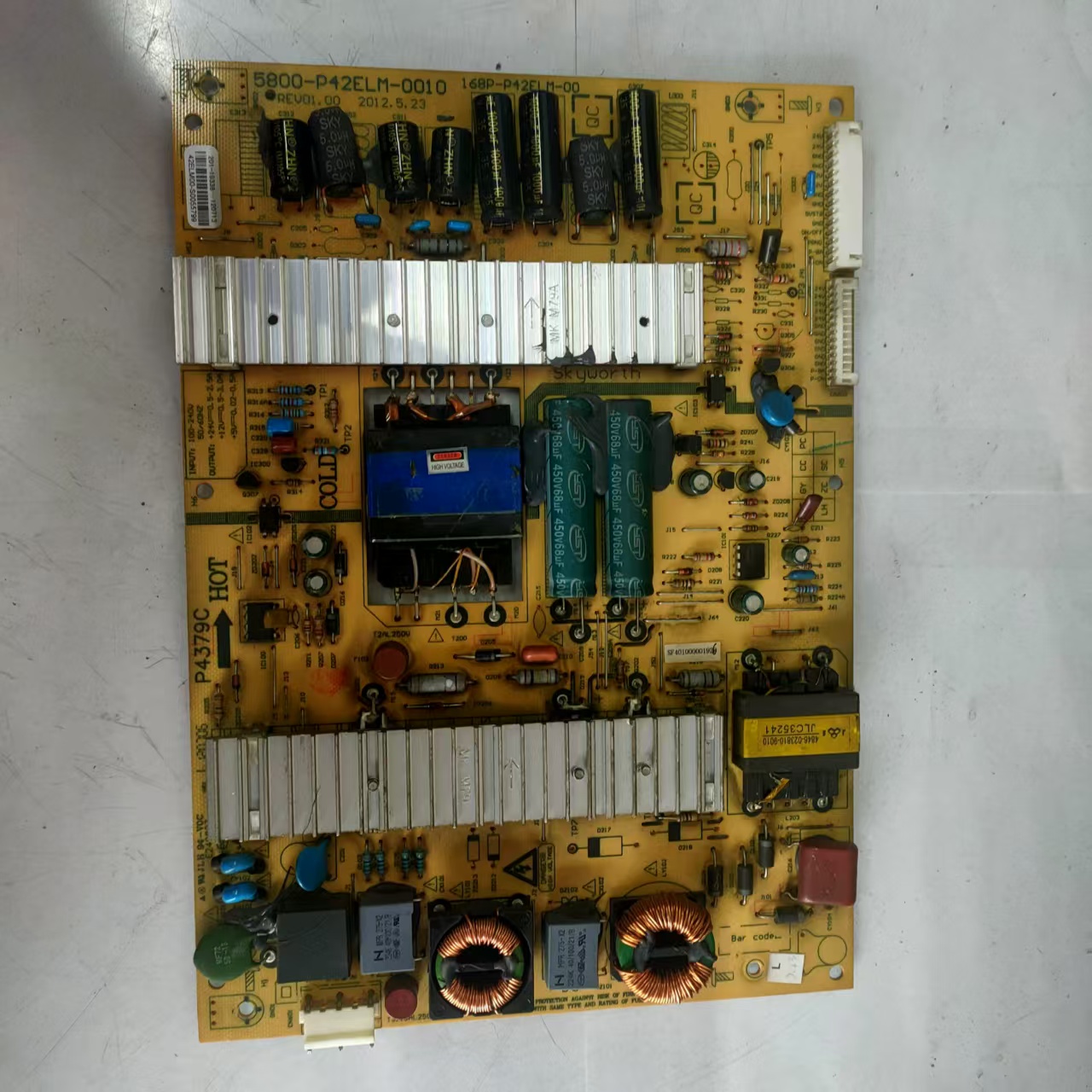 原装拆机创维42E350E电源板5800-P42ELM-0010 168P-P42ELM-00
