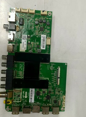 原装拆机海尔LS55M31主板0091802118A V1.2 屏ST5461D02-7