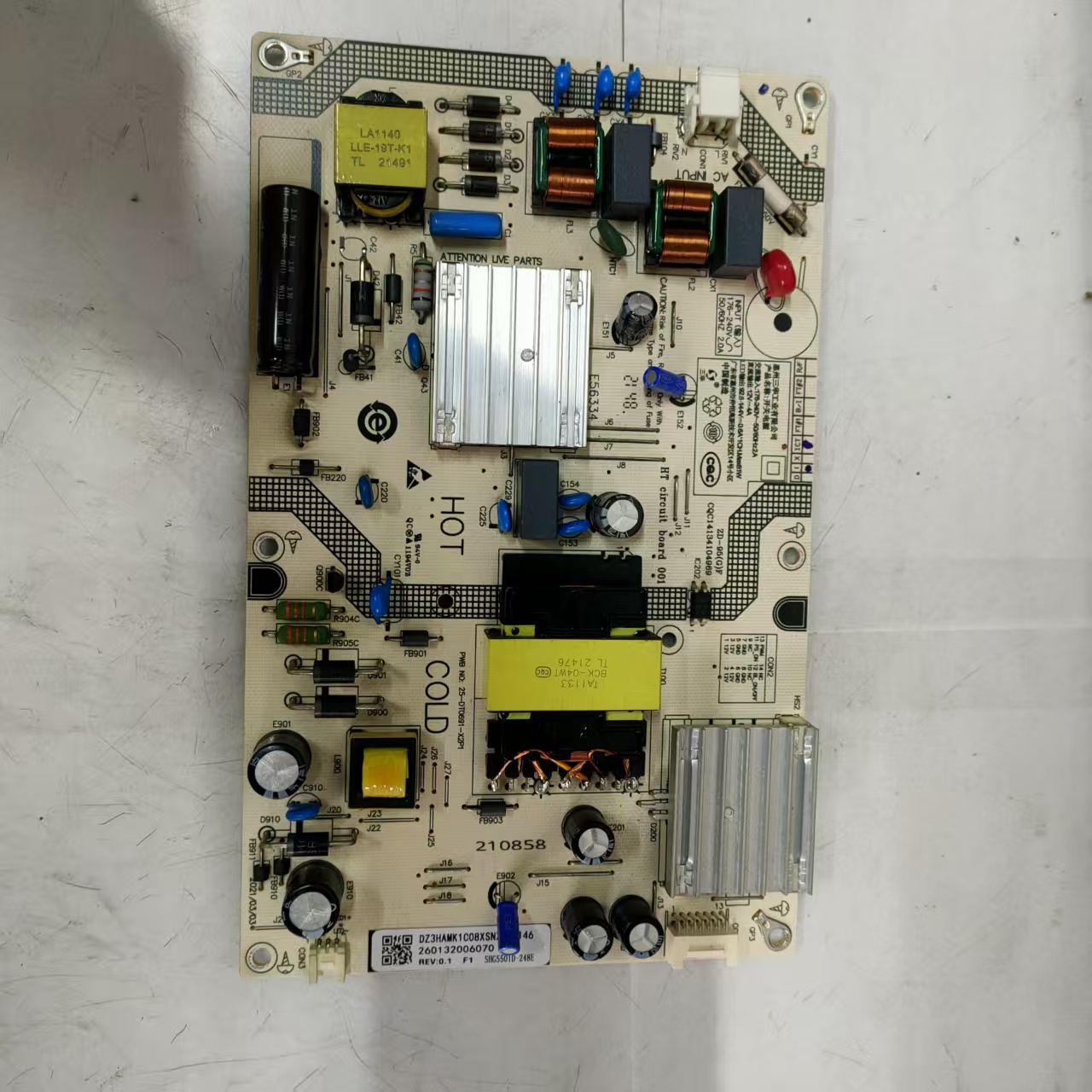 原装拆机小米L50M7 L55M7-EA电源板25-DT0691-X2P1 SHG5501D-248E