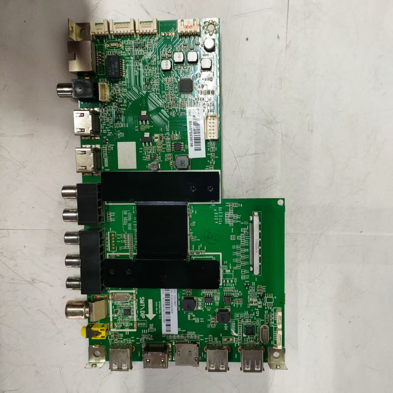 原装拆机海尔LS49H510X主板0091802118A V1.2 屏LC490EGY-SHM3